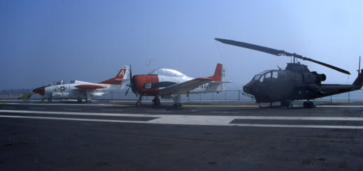 Flugzeuge auf der USS Lexington