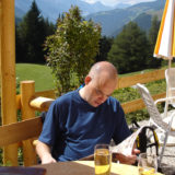 Ein alkoholfreies Radler, die pure Wohltat nach dem Pass