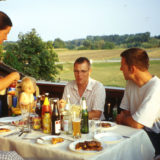 Grillen auf Lutz' Balkon